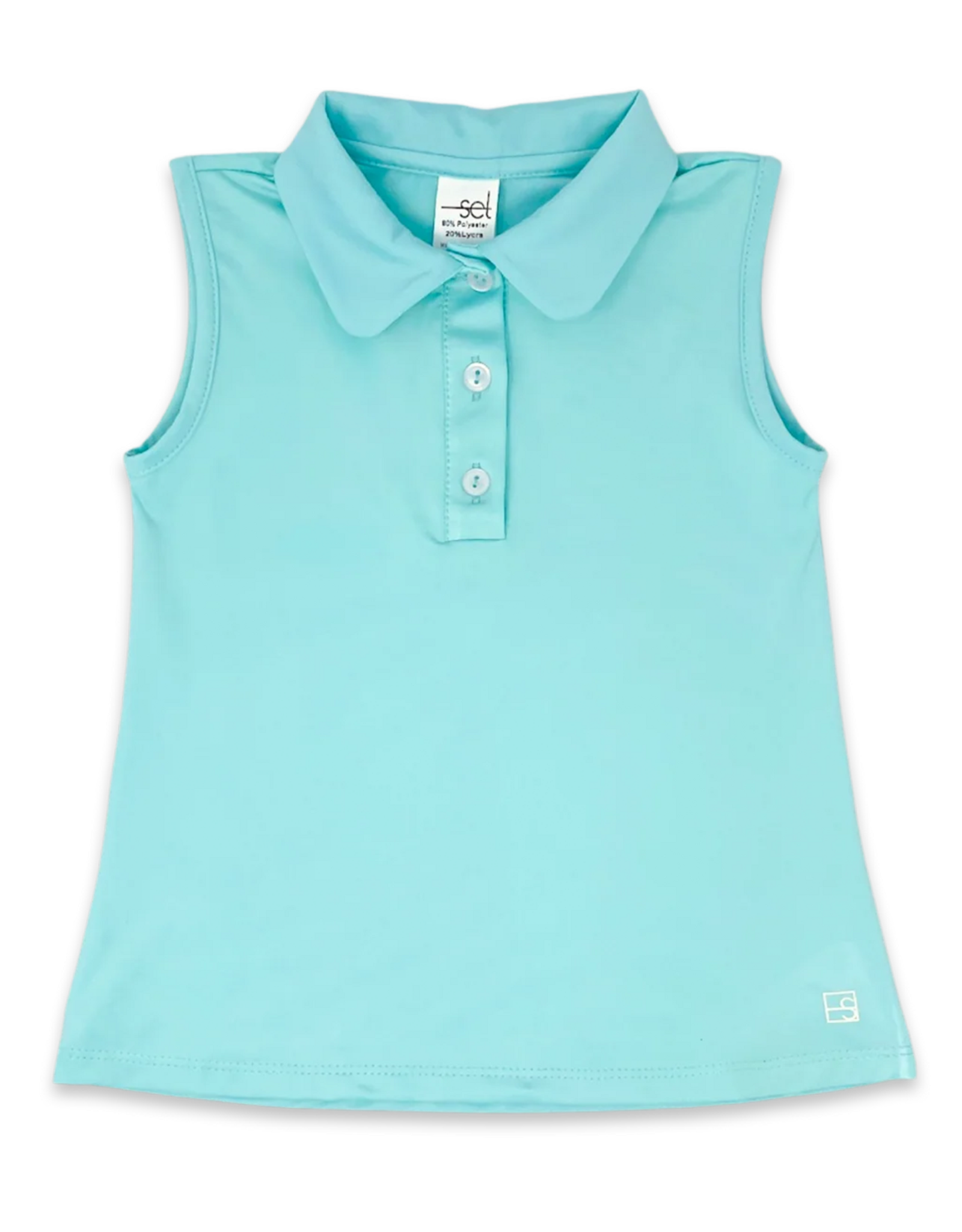 Set Athleisure Gabby Shirt Totally Turquoise