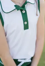 Set Athleisure Gabby Shirt Coconut/Augusta Green