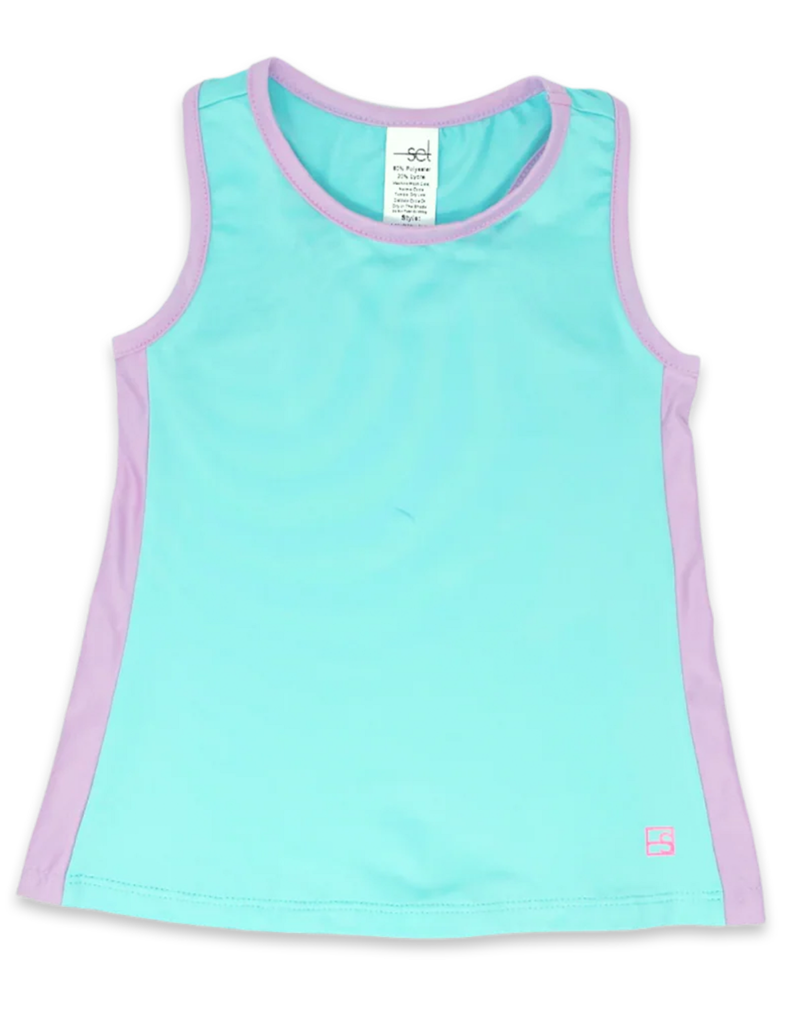 Set Athleisure Drew Tank Turquoise/Purple