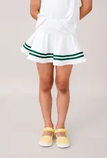 Set Athleisure Callie Skort Pure Coconut/Augusta Green