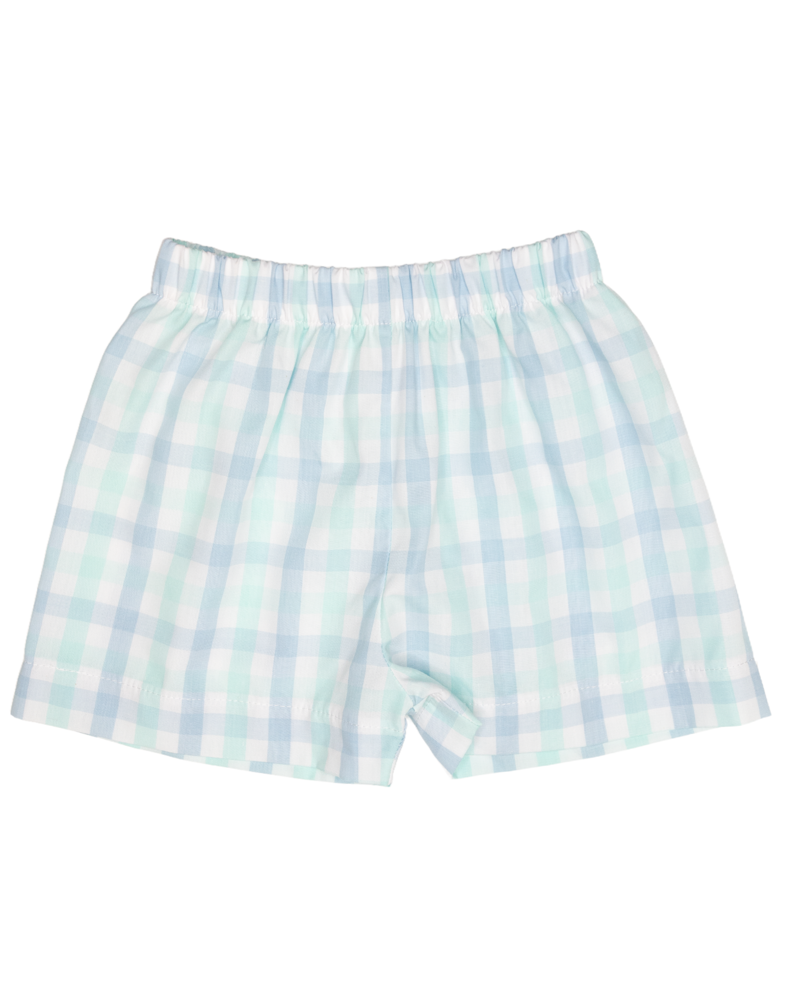Banana Split 238 Blue/Mint Check Short