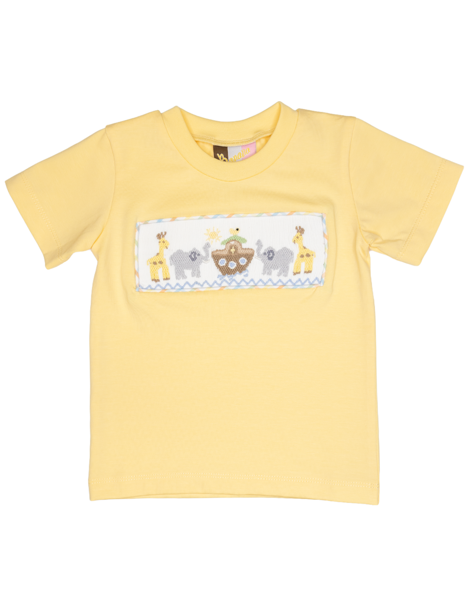 Banana Split 208 Noah Ark Smocked Shirt