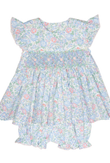 Banana Split 246 Garden Delight Smocked Bloomer Set