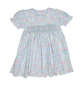 Banana Split Garden Delight Smocked Dress
