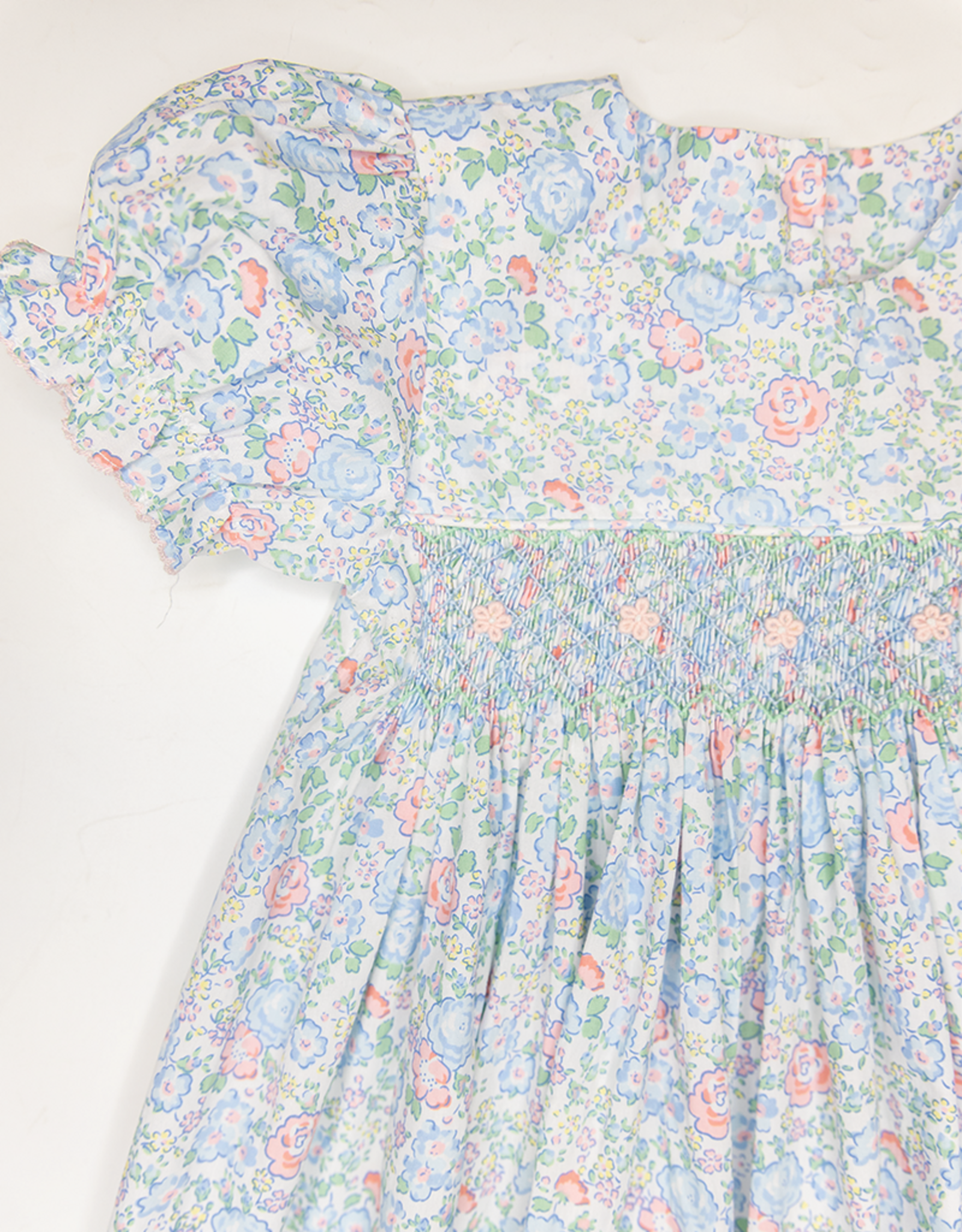 Banana Split 245 Garden Delight Smocked Dress