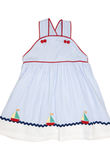 Banana Split 289 Sailboat Applique Dress