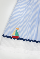 Banana Split 289 Sailboat Applique Dress