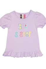 Banana Split 323 Big Sister Applique Shirt