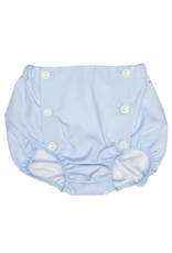 Baby Blessings BB1023 Solid Light Blue Diaper Cover