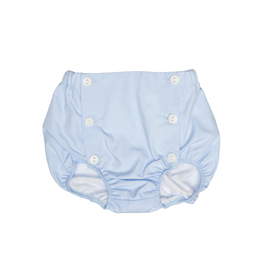 Baby Blessings Solid Light Blue Diaper Cover