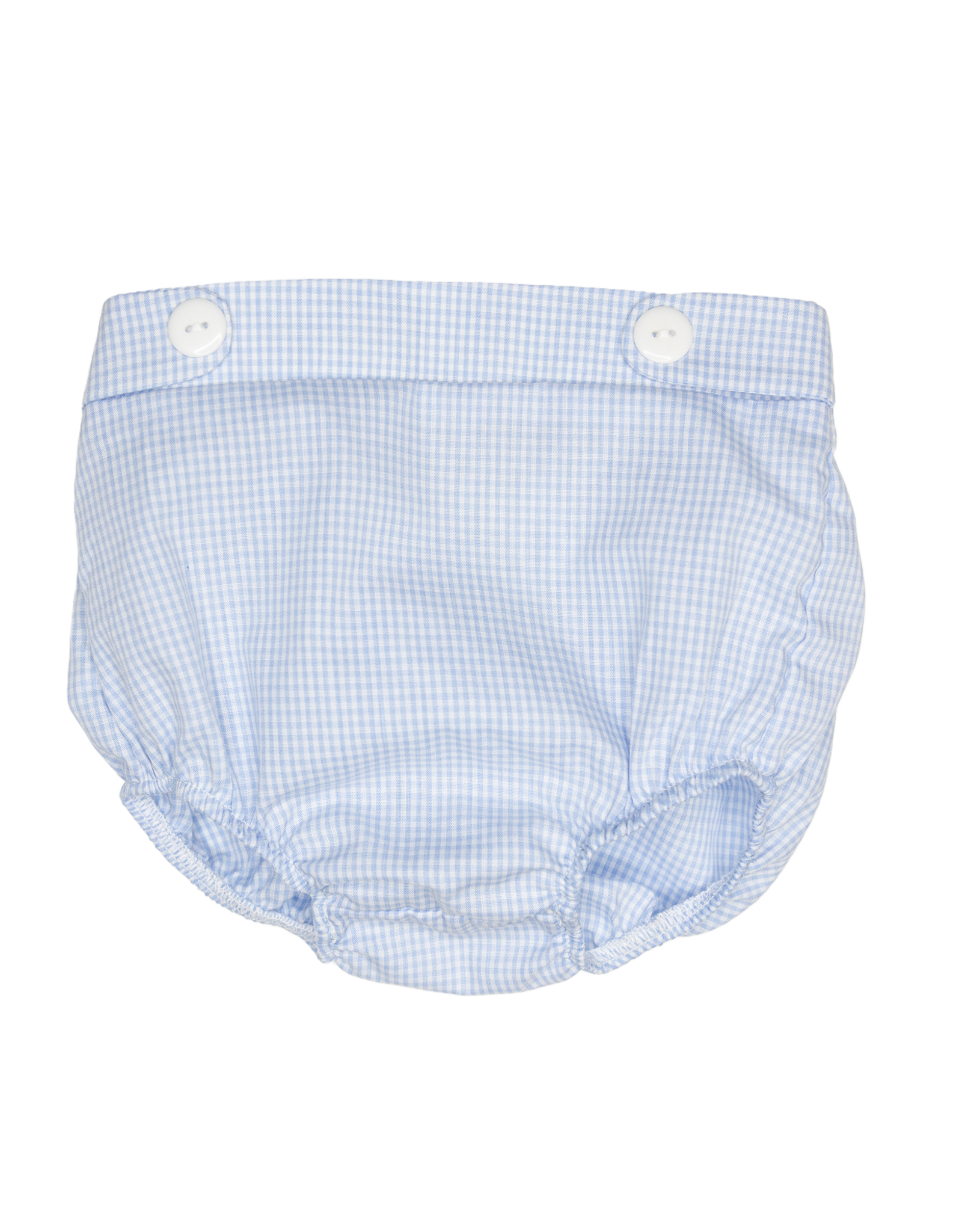 Baby Blessings BB1020  Blue Gingham Diaper Cover