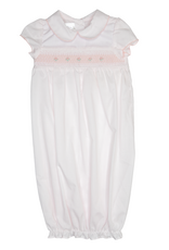 Baby Blessings BB0723 Valentina Pink Smocked Bag