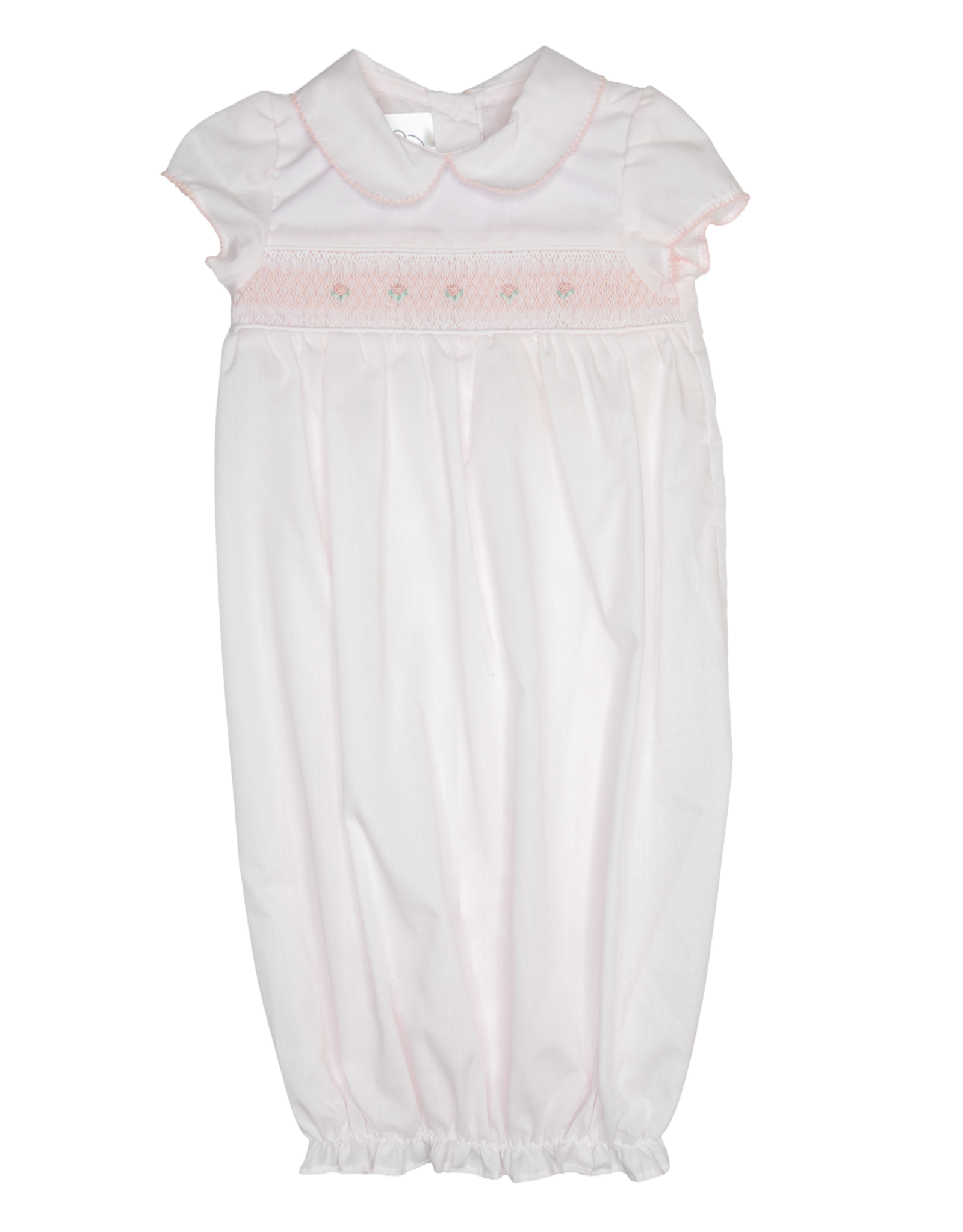 Baby Blessings BB0723 Valentina Pink Smocked Bag