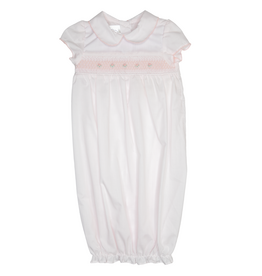 Baby Blessings Valentina Pink Smocked Bag