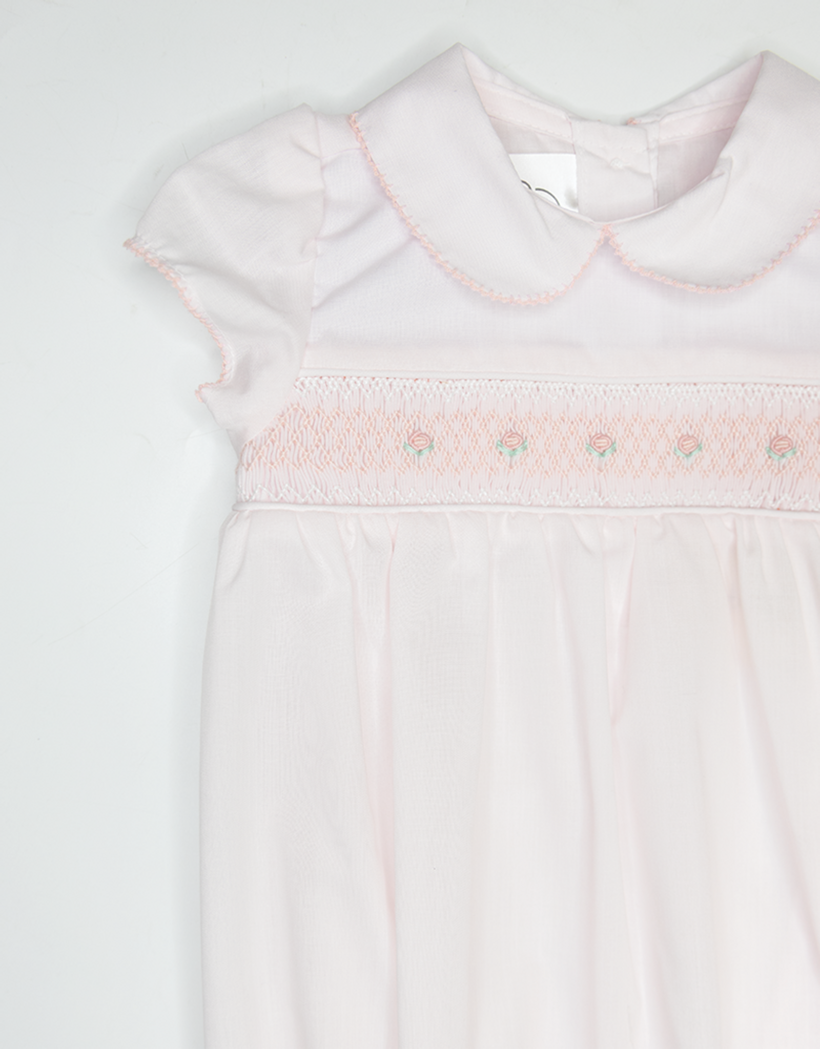 Baby Blessings BB0723 Valentina Pink Smocked Bag