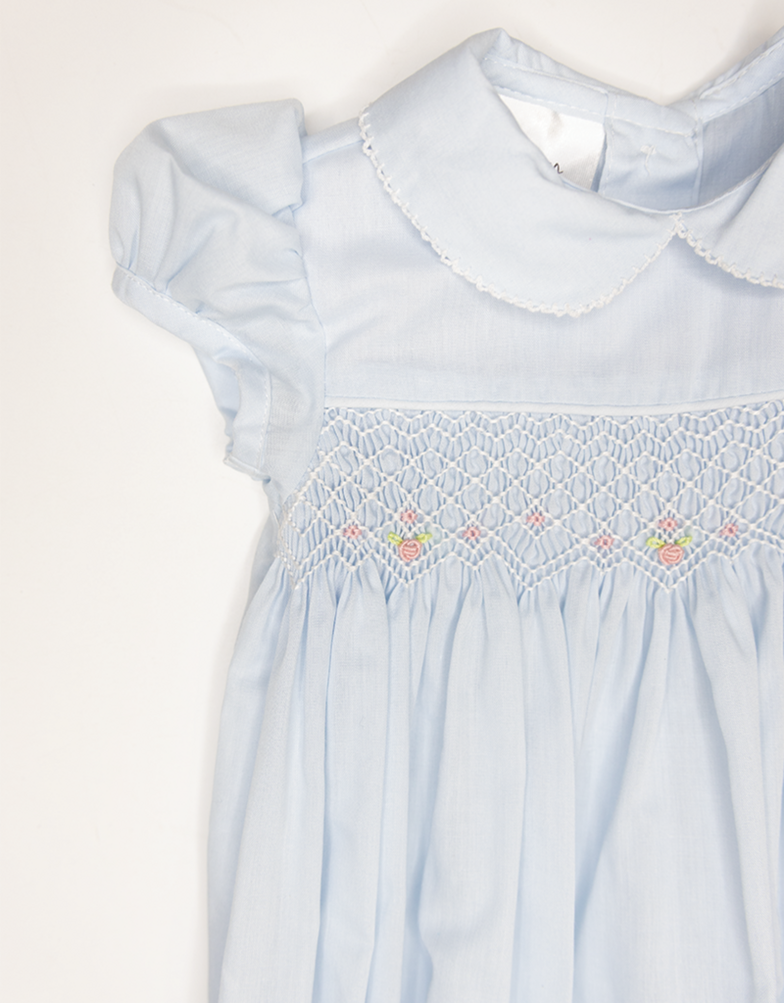 Baby Blessings BB1529 Renee Bubble White/Blue