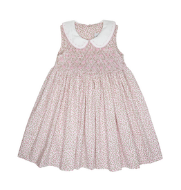Delaney Ditzy Floral Bow Smocked Dress