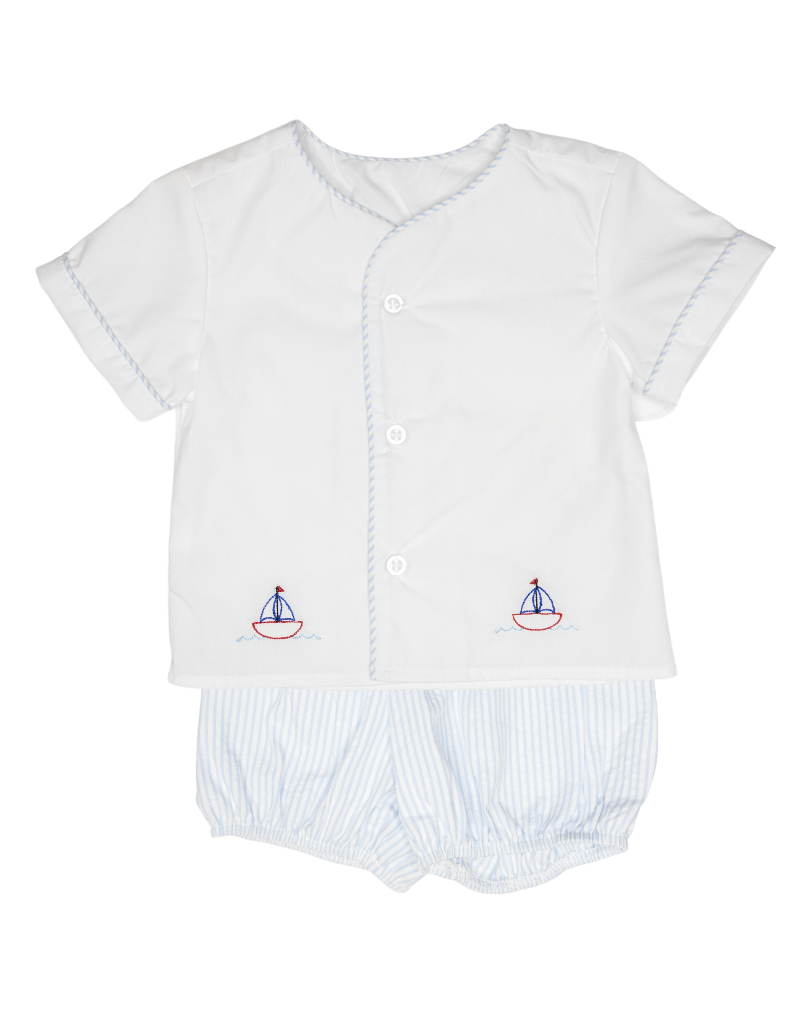 Baby Blessings BB1618 Sailboat Benjamin Set