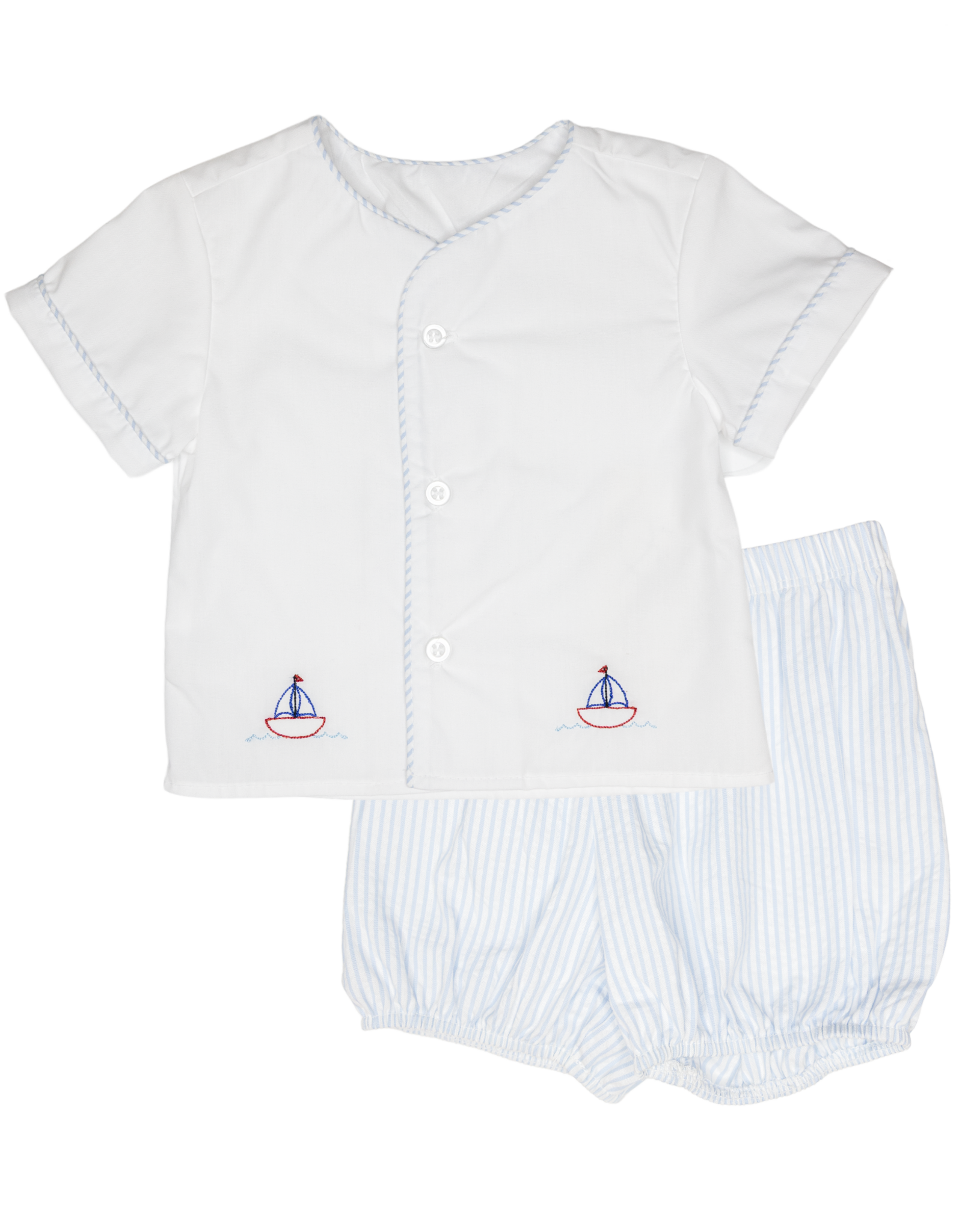 Baby Blessings BB1618 Sailboat Benjamin Set