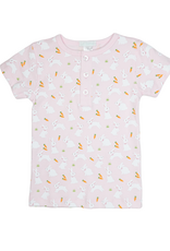 Lulu Bebe LBS26 PINK Bunny Carrot RUFFLE PJ