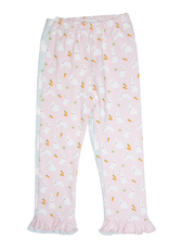 Lulu Bebe LBS26 PINK Bunny Carrot RUFFLE PJ