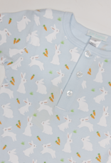 Lulu Bebe LBS26 BLUE Bunny Carrot Ruffle PJ