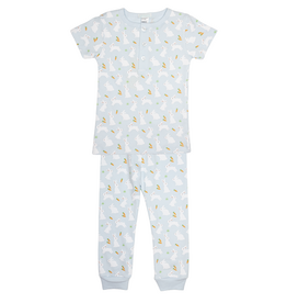 Lulu Bebe BLUE Bunny Carrot PJ