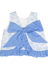 Baby Blessings BB1585 Blue Toile Primrose Bloomer Set