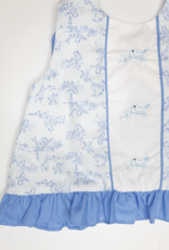 Baby Blessings BB1585 Blue Toile Primrose Bloomer Set