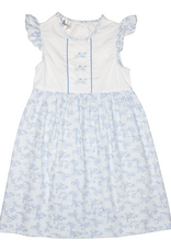 Baby Blessings BB1584 Blue Toile Primrose Dress