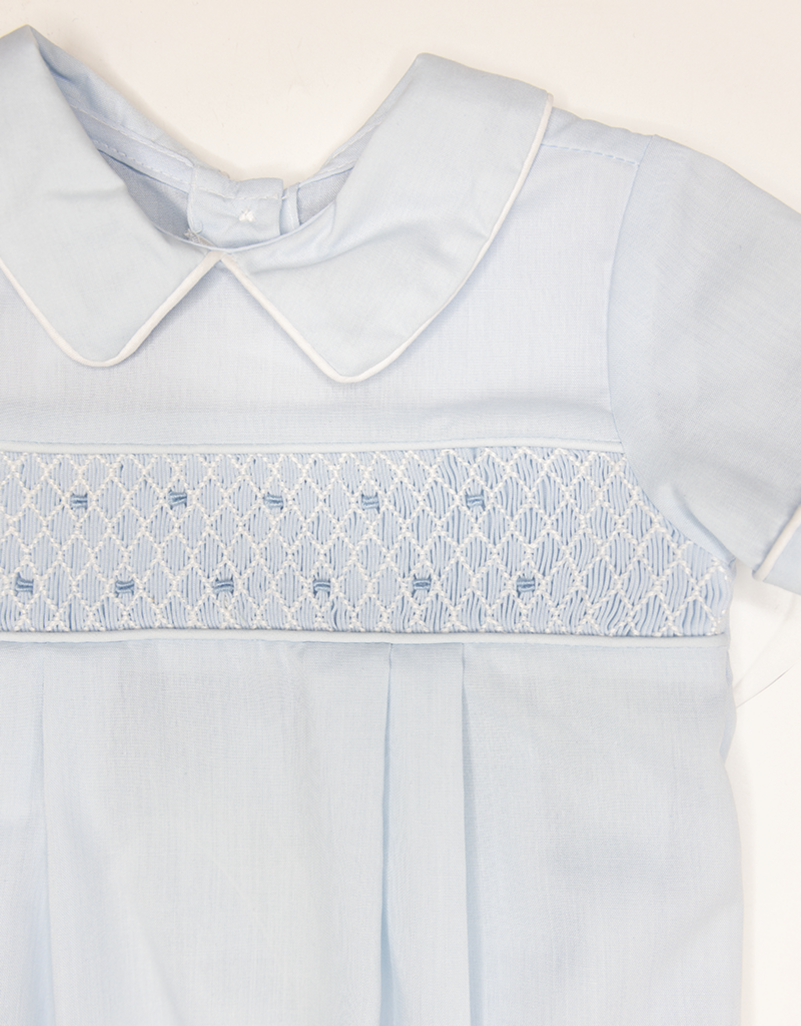 Baby Blessings BB1537 Matthew Bubble White/Blue