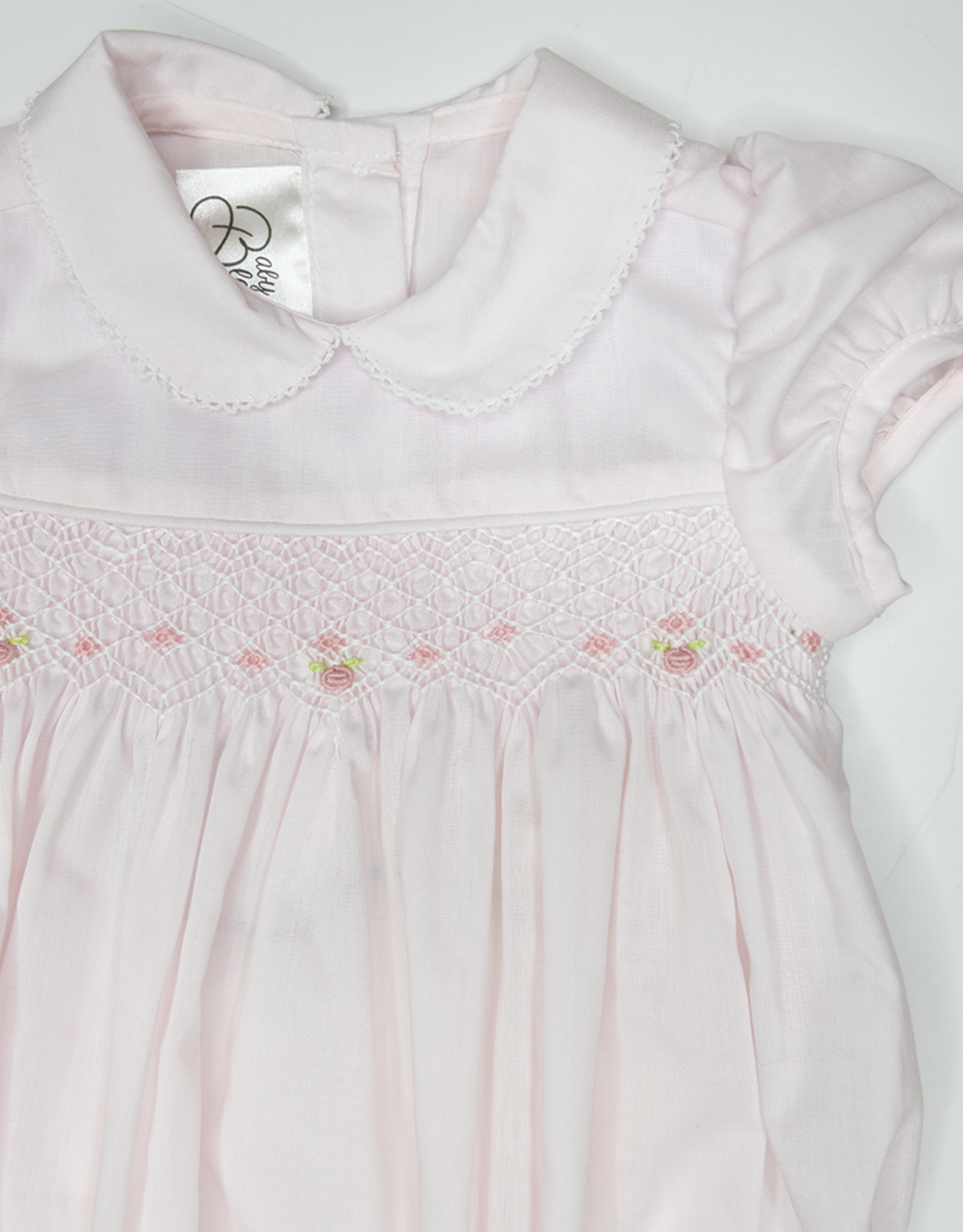 Baby Blessings BB1533 Renee Bubble White/Pink
