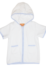 Millie Jay 611 Terry Swimsuit Coverup Blue