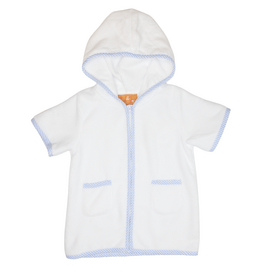 Millie Jay Terry Swimsuit Coverup Blue