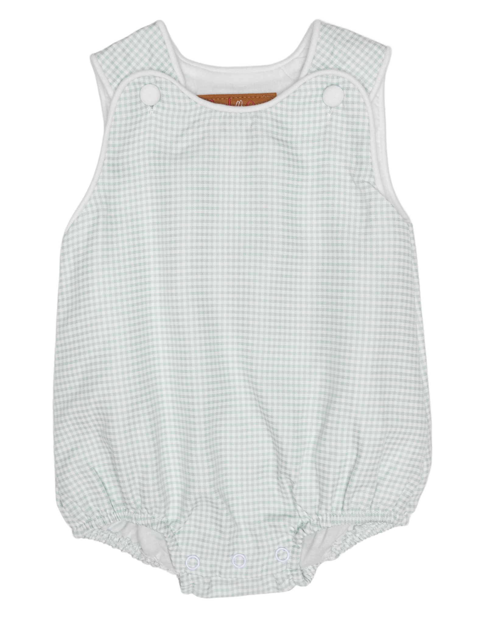 Millie Jay 579 Brooks Bubble Green Gingham