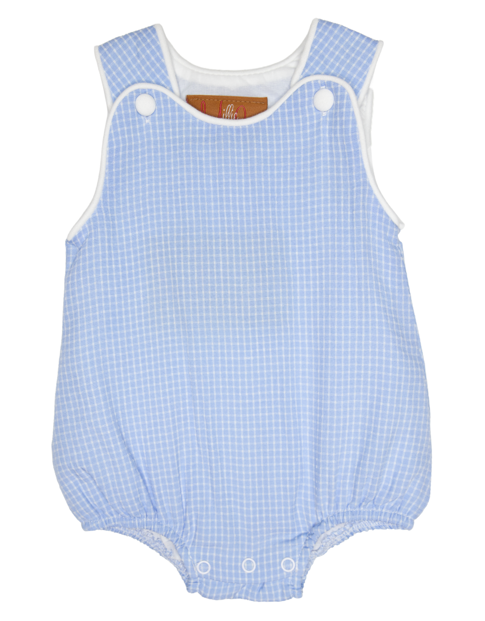 Millie Jay 580 Brooks Bubble Blue Gingham