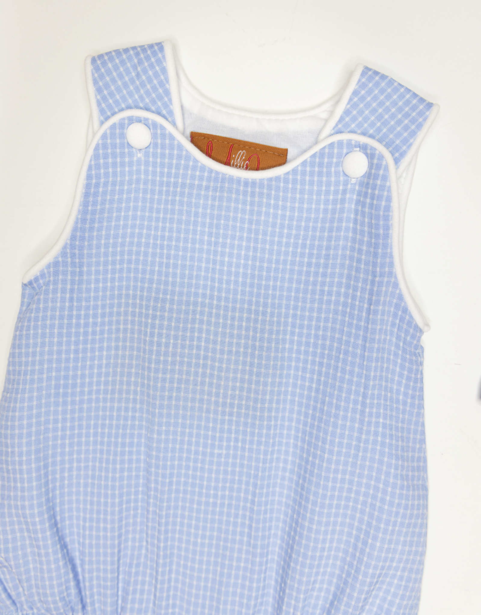 Millie Jay 580 Brooks Bubble Blue Gingham