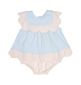 Millie Jay (Size 18m) Lila Bloomer Set Blue Peach