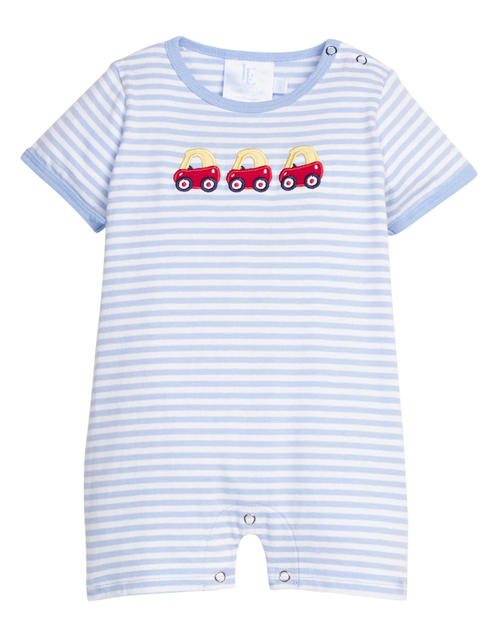 Little English LES26 Applique Romper Cruisin'