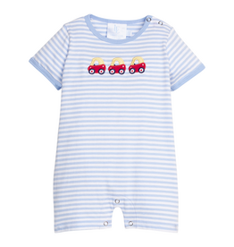 Little English (12 Month) Applique Romper Cruisin'