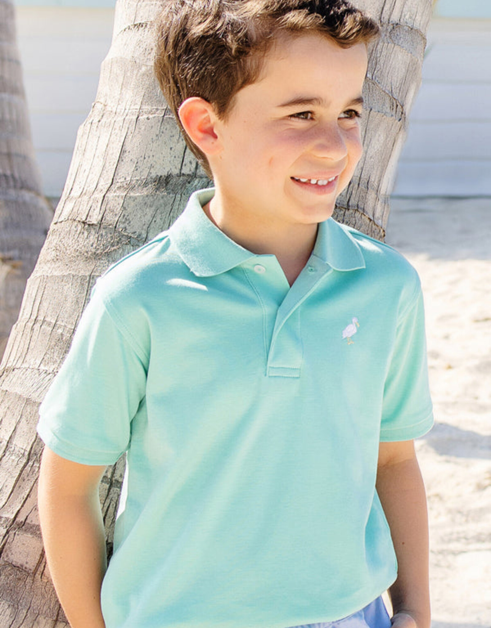 TBBC Prim Proper Polo Turks Teal/Multi