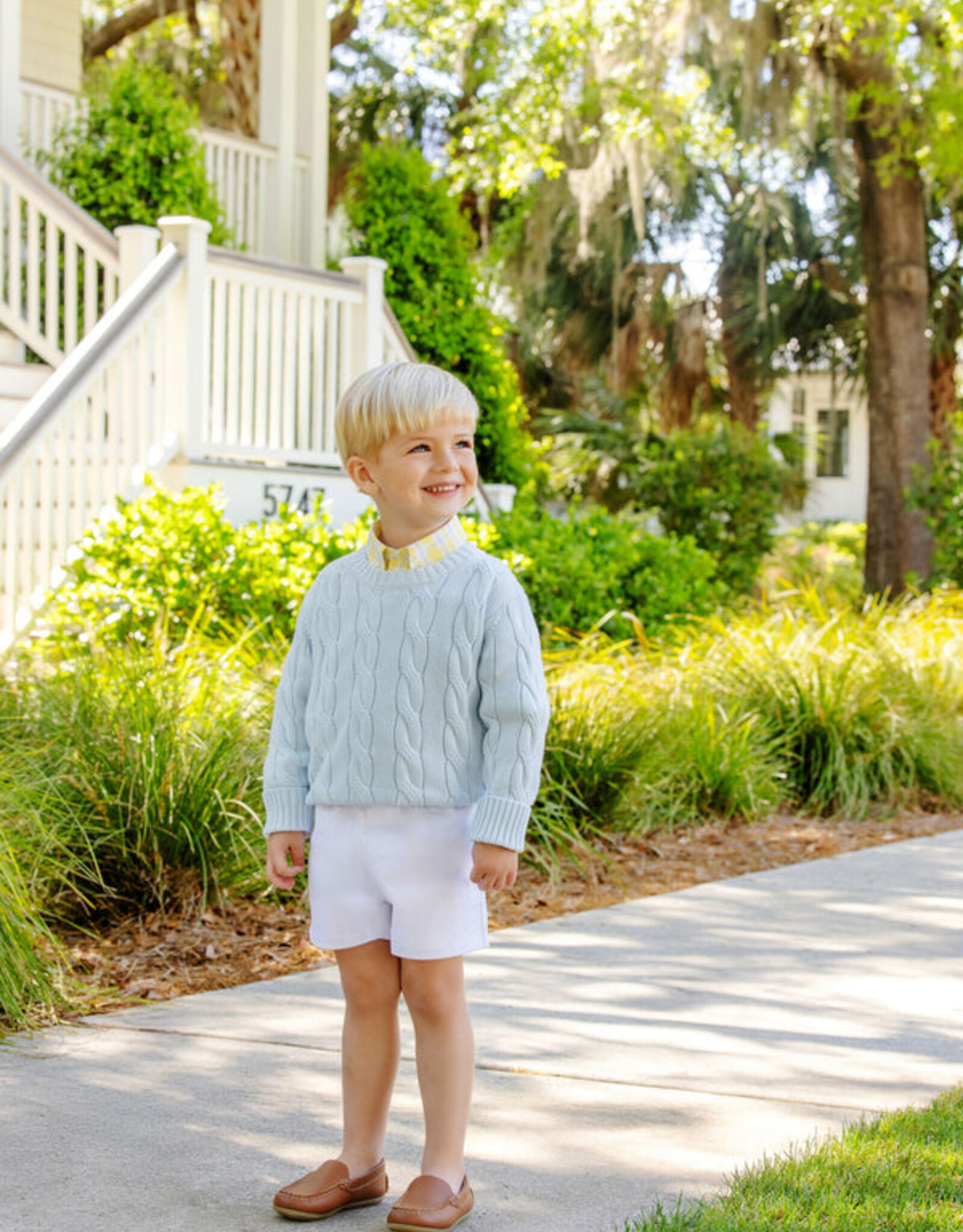 TBBC Sheffield Shorts Worth Avenue White