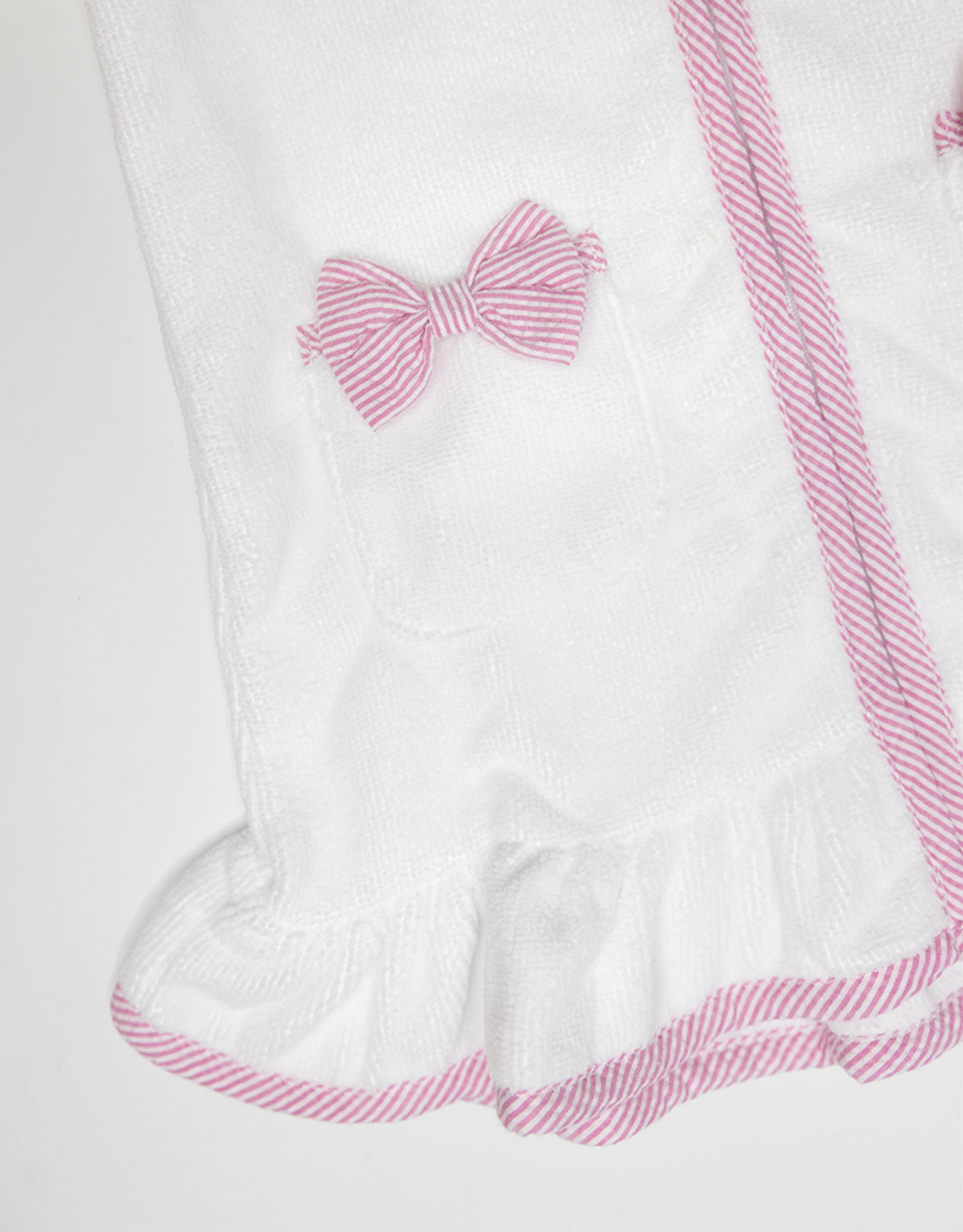 Millie Jay 609 Terry Swimsuit Coverup Pink Stripe