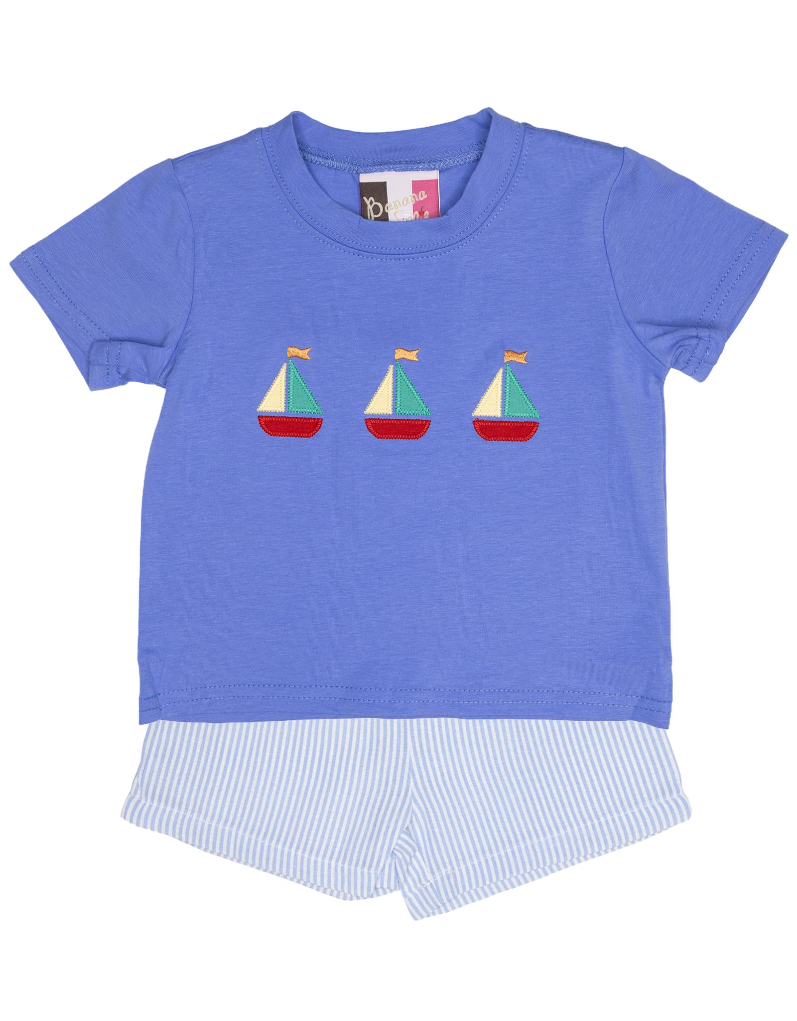 Banana Split 291 Sailboat Short Set