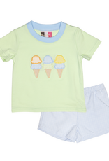 Banana Split 313 I Scream, You Scream Short Set