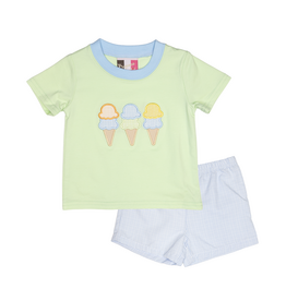 Banana Split I Scream, You Scream Short Set