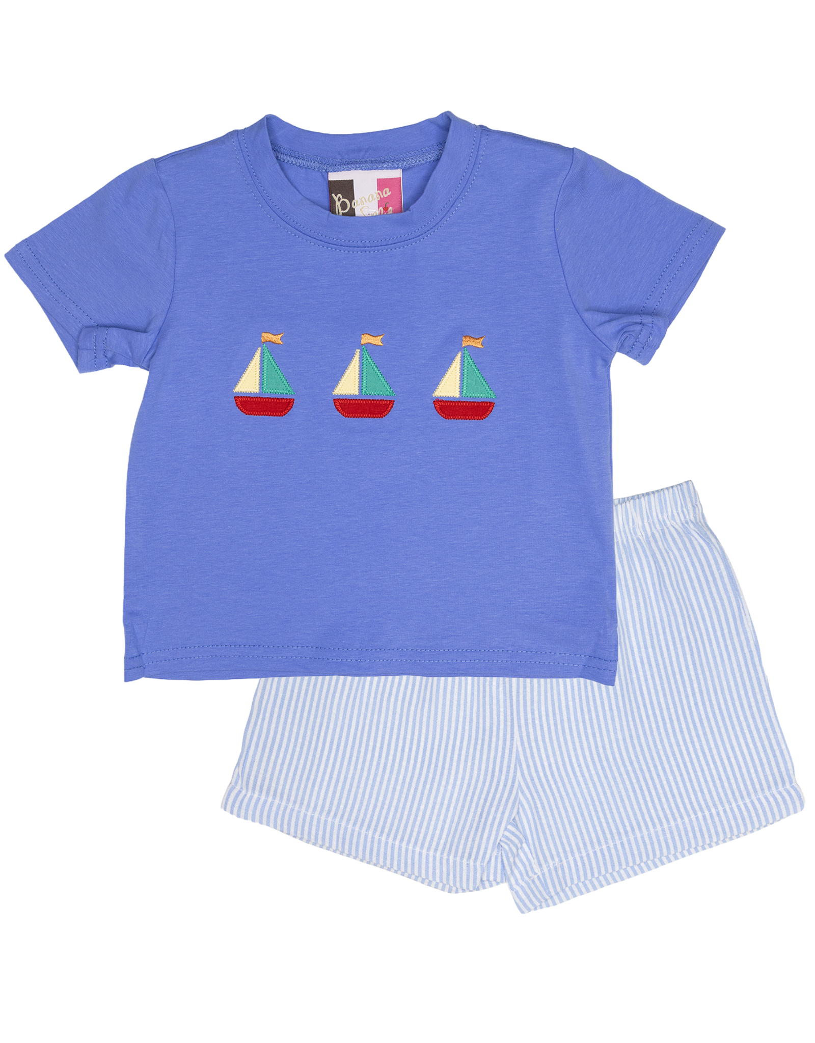 Banana Split 291 Sailboat Short Set