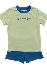 Itsy Bitsy IBS26 Airplane Short Set