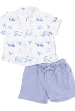 Angel Dear ADS26 Baby Golf Carts Polo Shirt/Short