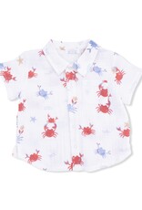 Angel Dear ADS26 Crayon Crabs Polo Shirt/Short